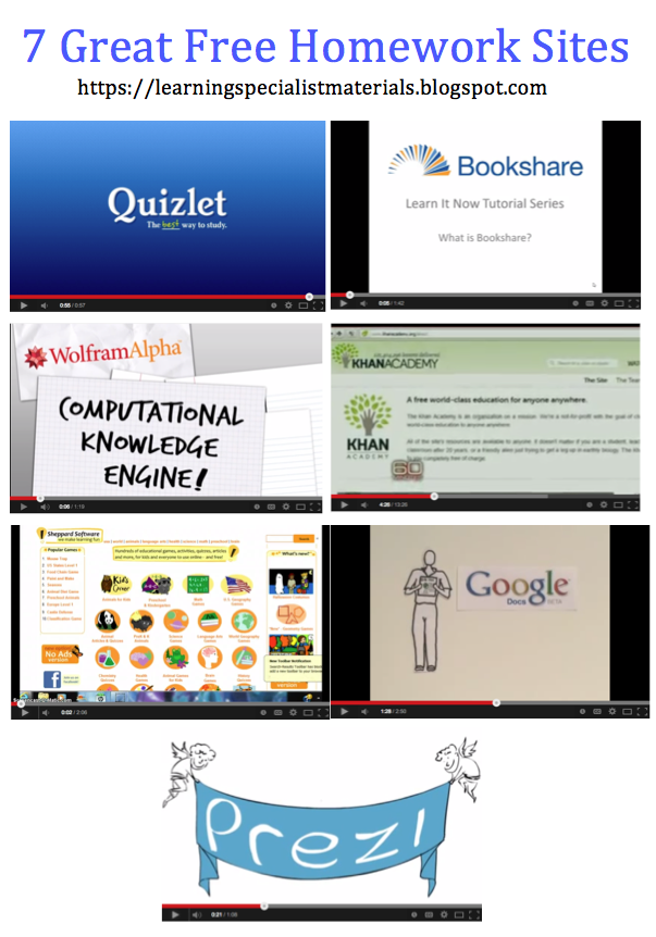 What is homework help sites